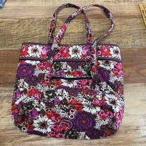 Vera Bradley Vera Tote Rosewood